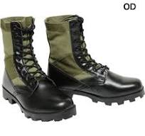 SESSLER（セスラー）US タイプ ジャングルブーツ [ベトナム戦タイプ][Jungle  Boots][OD/A-193-N][Black/A-194-N] - 6W / OD