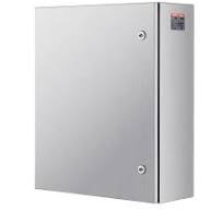 Caja eléctrica de acero VEVOR, 61 x 51 x 20 cm, de acero inoxidable 304,  para exteriores, con placa de montaje y bisagras, resistente al agua IP66.