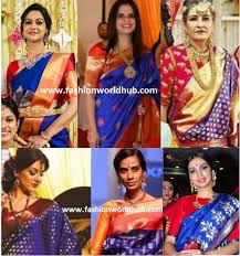 See more ideas about saree collection, saree designs, saree. Stunning Contrast Blouse Combinations For Kanjeevaram Sarees Fashionworldhub
