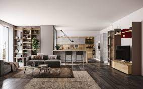Come elementi d'arredo si potranno usare dei separé, libreria e armadi utili a sistemare vestiti e oggetti. Come Arredare Un Open Space Moderno Pensarecasa