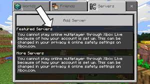 Pe minecraft does the same thing, except only over internet. How To Fix Privacy And Online Safety Setting In Minecraft Pe Youtube