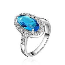 Rings Sky Blue Stone Ime Ring For Women Blue Gemstone Rings Blue Stone Ring Meaning Stone Ring Blue Gemstone Rings Custom Gemstone Rings Mens Ring Designs