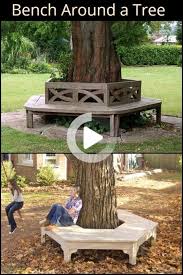 Banc Autour D Un Arbre En 2020 Amenagement Paysager Autour Des Arbres Decoration Jardin Banquette Jardin