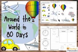 Around The World Around The World Around The World Around The World Around The World In 80 Days Unit Study Free Printable Proverbial Homemaker Around The World Crafts For Kids Around The World In 80 Days Around The World Theme