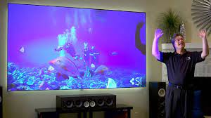 The black diamond ii 1.4 screen is a screen designed to work in rooms with ambient light. Black Diamond Zero Edge Projection Screen Youtube