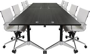 Modular tables for conference rooms: Modular Flip Top Conference Table 60 X 132 Size Modern Office