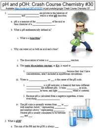 Ph is simply a convenient way to describe the acidic character of a solution. Poh Worksheets Teaching Resources Teachers Pay Teachers