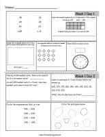 Free 3rd Grade Daily Math Worksheets Third Grade Math Worksheets Daily Math Free Printable Math Worksheets