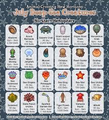 Dive on in and see what new things there are to how to get a wet suit. Hi On Instagram July Deep Sea Creatures Info Includes Name Time Of Day They Re Available Animal Crossing Fish Deep Sea Creatures New Animal Crossing