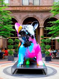 Shop better homes & gardens has amazing bulldog statues deals. A Huge French Bulldog Sculpture At The New York Palace Hotel French Bulldog Art Bulldog Statue Bulldog Sculpture