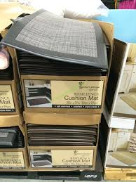 It's martha stewart's miles air kitchen mat, and it's a mere $19.99 at costco. The Chef S Kitchen Resilience Cushion Mat 20 X 39 Costcochaser