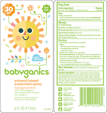 Babyganics Sunscreen 30 Spf Information Side Effects Warnings And Recalls