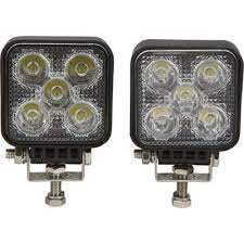 Ironton Mini Led Work Lights 2 Pk 1050 Lumens 5 Leds Led Work Light Work Lights Led