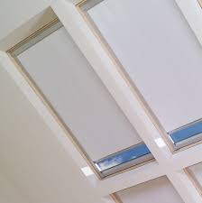 Shades Available In Blackout Light Filtering And Venetian Solar Manual And Electric Options Skylight Shade Velux Skylights Skylight