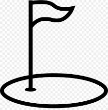 Golf ball on tee in a green grass field against a blue sky. Golf Clubs Clip Art Golf Course Tee Golf Nohat Free For Designer
