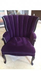 Small Accent Chairs For Bedroom Vintagechair Purple Furniture Purple Home Purple Chair