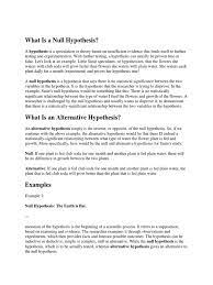 Before developing a hypothesis, a researcher must formulate the. What Is A Null Hypothesis8 Null Hypothesis Hypothesis