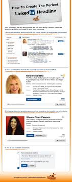 Great Tips On Creating A Compelling Linkedin Headline Linkedin By Keifu Dodaro Top Dog Social Media Linkedin Marketing Linkedin Tips Linkedin Infographics