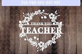 Thank you for choosing to download a crafts beautiful project template. Thank You Teacher Paper Cut Template Back To School Svg Pdf 377956 Paper Cutting Design Bundles
