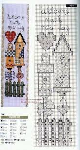 Bird Cross Stitch Pattern Book Pin On Marques Pages