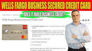 Rates as low as prime + 1.75%. Wells Fargo Secured Business Credit Card 2021 Updates It Does Report Youtube