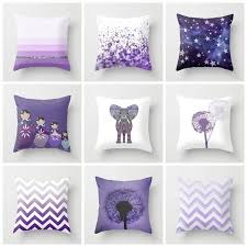 Purple Pillow Set By Monika Strigel Society6 Purple Pillows Purple Throw Pillows Purple Bedding