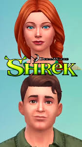 Fiona Shrek Lord Farquad Sims 4