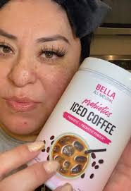 Bella probiotic iced coffee #icedcoffee #bella #bellacoffee #energyboost  #energy #delicious #deliciousdrink #tiktokshop #fyp #fypage #foryoupage