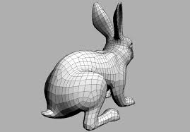 3d Model Rabbit In 2020 3d Model Model 3d Art