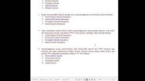 Contoh Soal Ujian Dinas Tk I Youtube