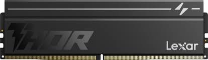 Lexar thor 2nd gen ddr5 6000mhz cl38 črni ram komplet