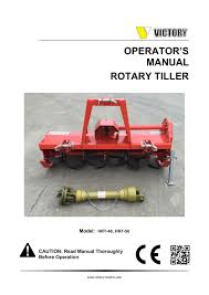 Tractor supply company and tillers international. Operator S Manual Rotary Tiller Manualzz