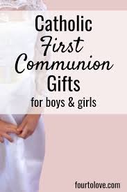 A child's first holy communion is an exciting time for catholic children and their families. 23 Ideal Catholic First Communion Gifts Four To Love