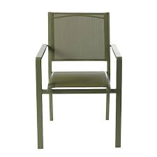Get the best deals on metal dining chairs. Batz Kaki Green Metal Armchair Diy At B Q