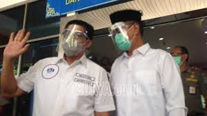 Pilwali Surabaya 2020 Machfud Arifin Mujiaman Jalani Swab Test Di Rsud Dr Soetomo Surabaya Surya