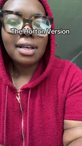 I haven't done Horton in YEARS… I'm not mad at it but let me get in a ...