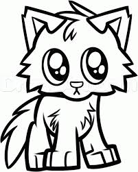 Cute anime coloring pages are a fun way for kids of all ages to develop creativity focus motor skills and color recognition. Wolf Coloring Pages Easy Cute Baby Wolf Drawing Novocom Top
