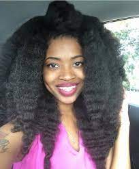 Then braiding or twisting the hair to create tiny buns within the parted sections. Braid Out On Blown Out Hair Black Hair Tribe