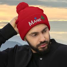 Maine Flag Beanie
