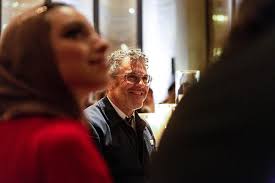 Sarah Cascone, Tom Sachs at ART PRODUCTION FUND'S 2020 GALA HONORING SARAH  HOOVER & TOM SACHS