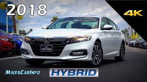 With a long track record of pairing sophisticated looks with outstanding performance, it's no surprise that the honda accord* has again been named a best buy of the year among midsize cars by kelley blue book's. 2018 Honda Accord Hybrid Touring Ultimate In Depth Look In 4k Youtube