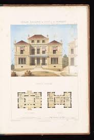 Villas Maisons De Ville Et De Campagne Composees Sur Les Motifs Des Habitations De Paris Moderne Dans Les Styles Des Xvie Xviie Xviiie Xixe Siecles E Facade Architecture Design