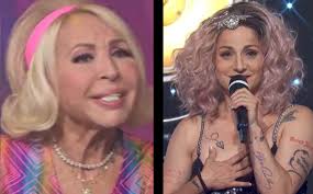 La presentadora de televisión laura bozzo, quien esta vez lució un traje de baño negro, presumió su 'pechonalidad', lo cual le valió candentes comentarios: Programa Hoy Laura Bozzo Y Lolita Cortes Se Pelean Video
