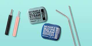 Convenient for on the go refreshment. 12 Best Reusable Straws Metal Glass Silicone And Bamboo Straws To Buy