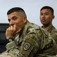 Capt. Edward Cuevas, from Headquarters and Headquarters