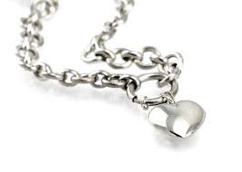 Silver Toggle Heart Necklace Silver Heart Pendant Boho Necklace Chunky Silver Curb Chain Heart Jewelry For Women Statement Necklace Silver Heart Pendant Silver Heart Necklace Heart Jewelry