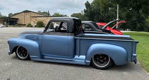 Image result for Erie Blue 1950 Truck