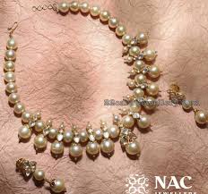 Diamond necklace malayalam full movie watch online. Large South Pearls Choker By Nac Jewellery Designs