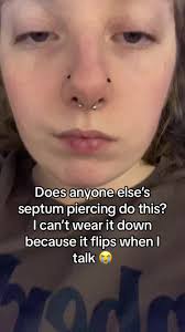 Istg its so annoying #septum #septumpiercing #nosepiercing #pierced  #piercing