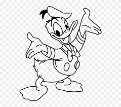 This article brings you a number of duck coloring pages, depicting them in both humorous and realistic ways. Coloring Page Of Donald Duck Hd Png Download 700x734 884246 Pngfind